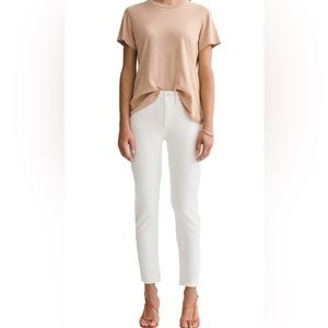 NWT Agolde Toni Mid-rise Straight Leg Jeans